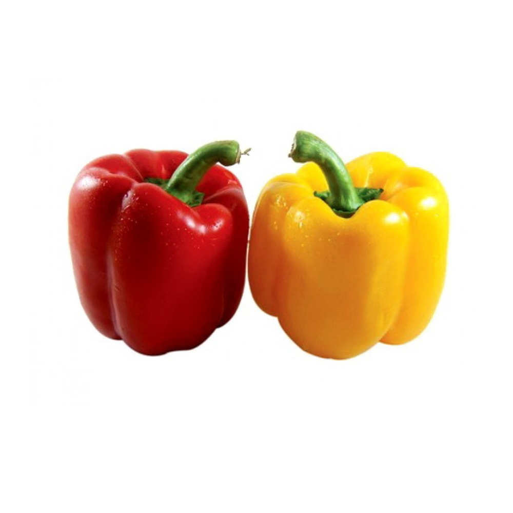 Red and Yellow Capsicum 2 pcs (200-400 gm )