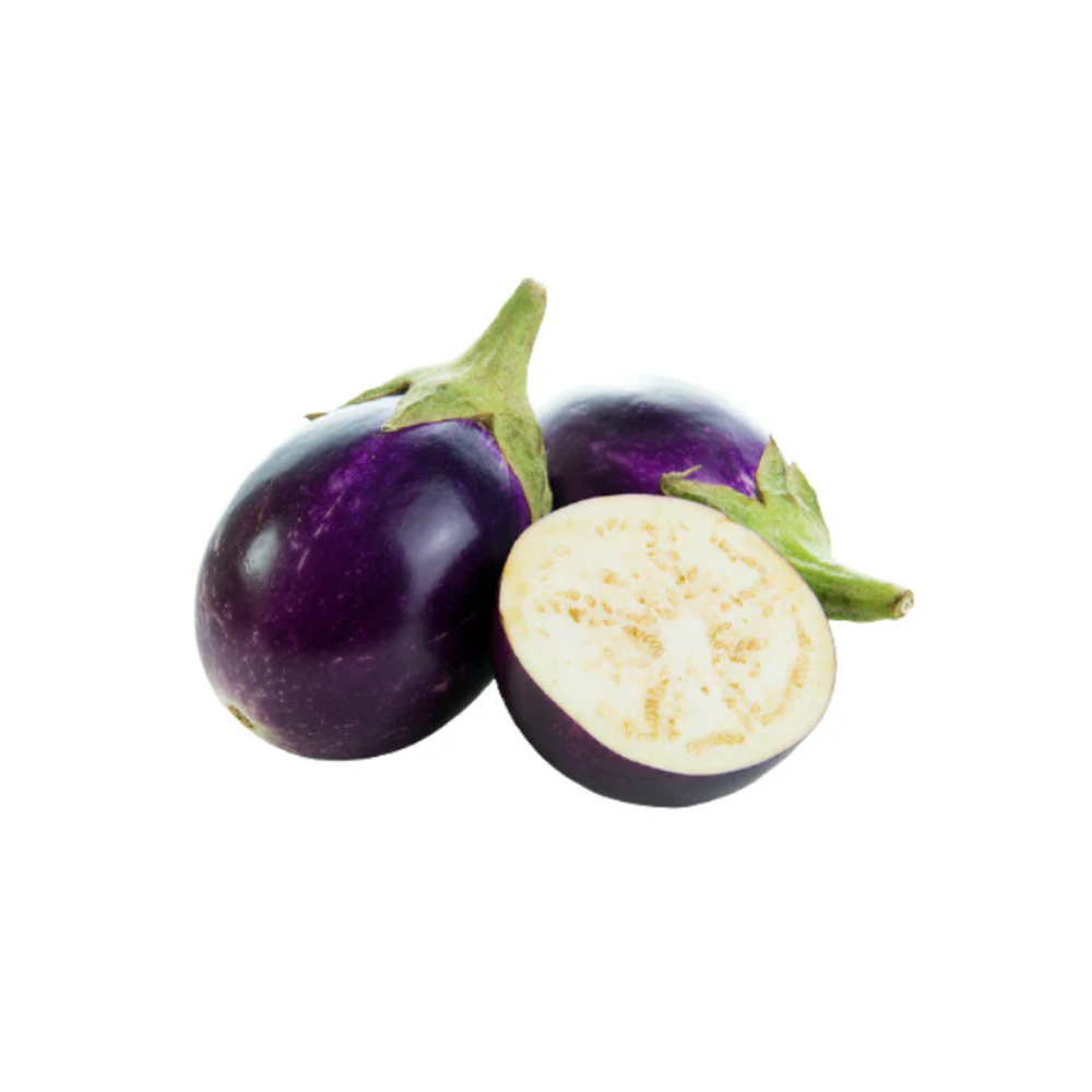 BRINJAL ROUND 500 gm