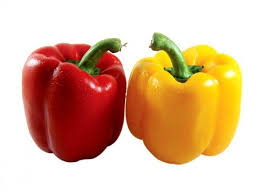 Red and Yellow Capsicum 2 pcs (200-400 gm )