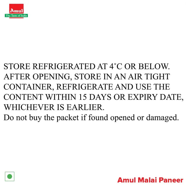 Amul Fresh Malai Paneer 200G