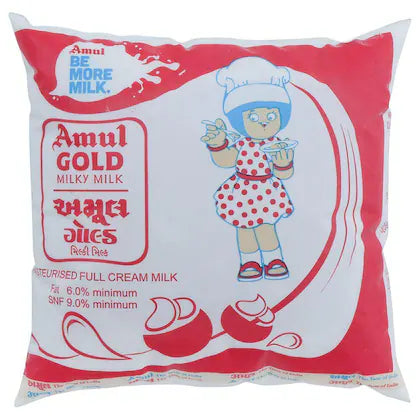 Amul Gold Full Cream Fresh Milk 500ML